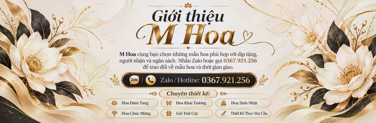 Ảnh bìa Shop hoa tươi Bến Cầu Tây Ninh - Gửi lời chúc bằng sắc hoa